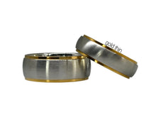 Load image into Gallery viewer, Gold Edge |  Wide Band | Custom Name Ring
