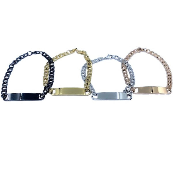 Personalized Bracelet | Gold | Stainless Steel