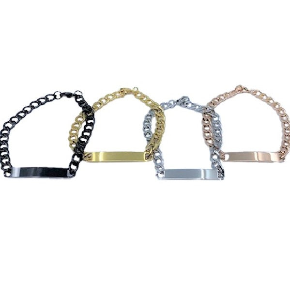 Personalized Bracelet | Rose Gold | Stainless Steel