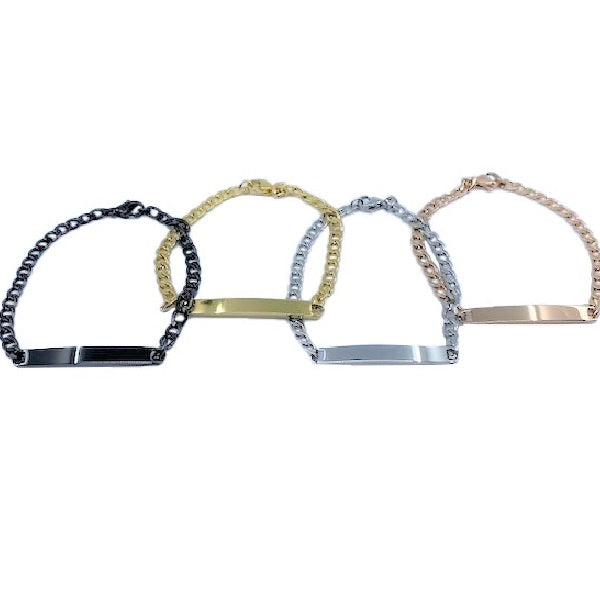 Personalized Bracelet | Rose Gold | Stainless Steel