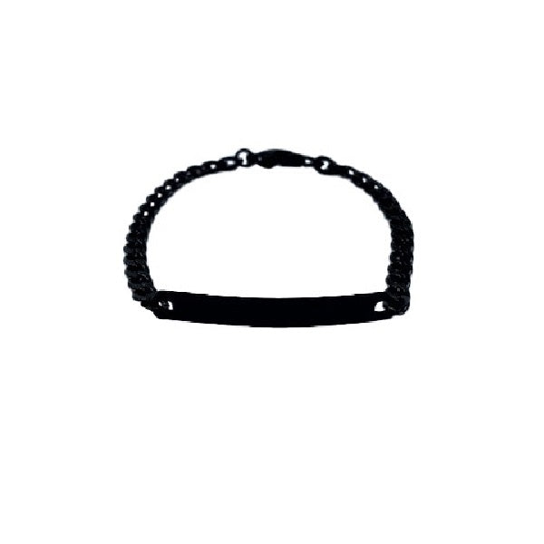 Personalized Bracelet | Black | Stainless Steel