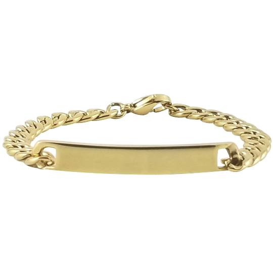 Personalized Bracelet | Gold | Stainless Steel
