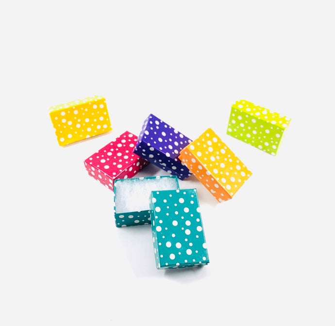 Premium Polka Dot Gift Box | Cotton Filled