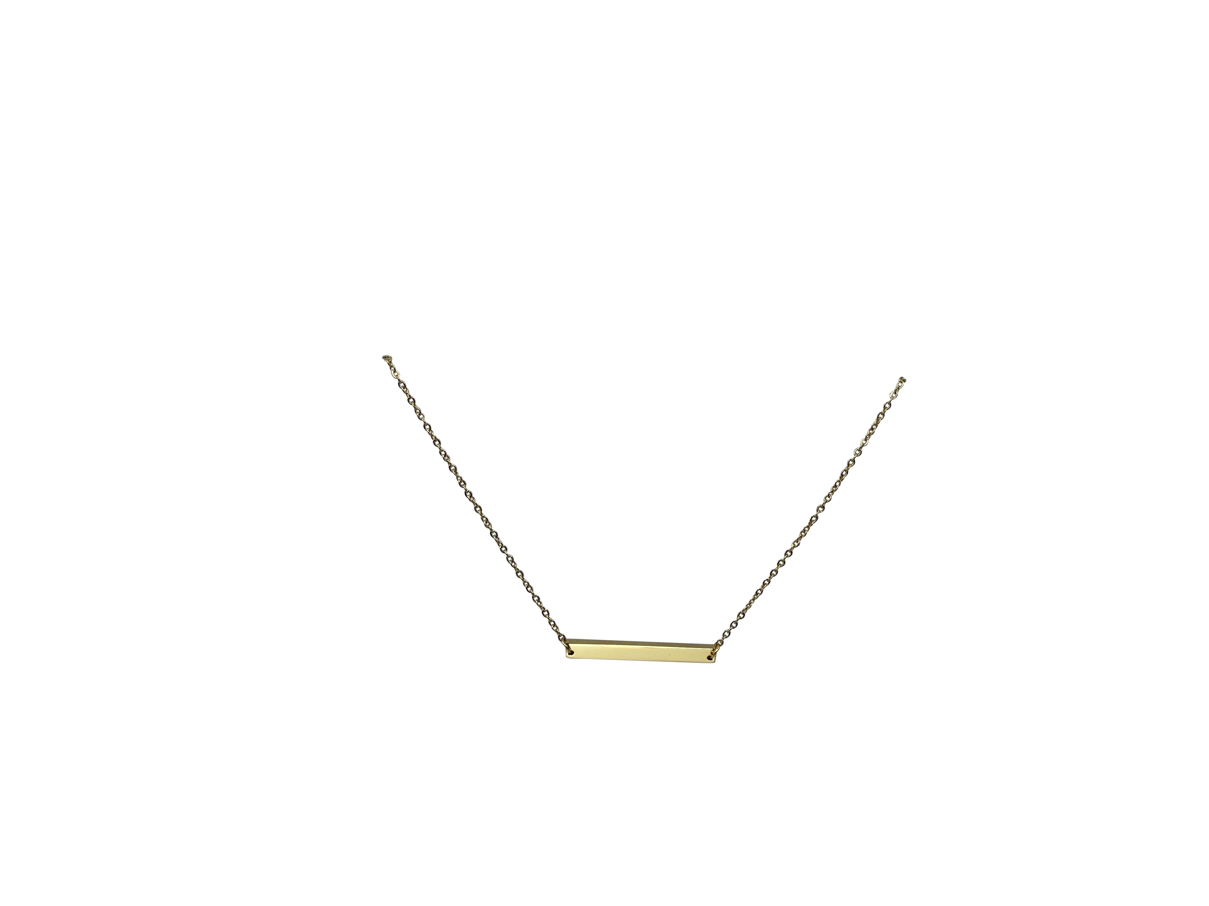 Personalized Necklace | Gold | Stainless Steel