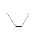 Personalized Necklace | Black | Stainless Steel