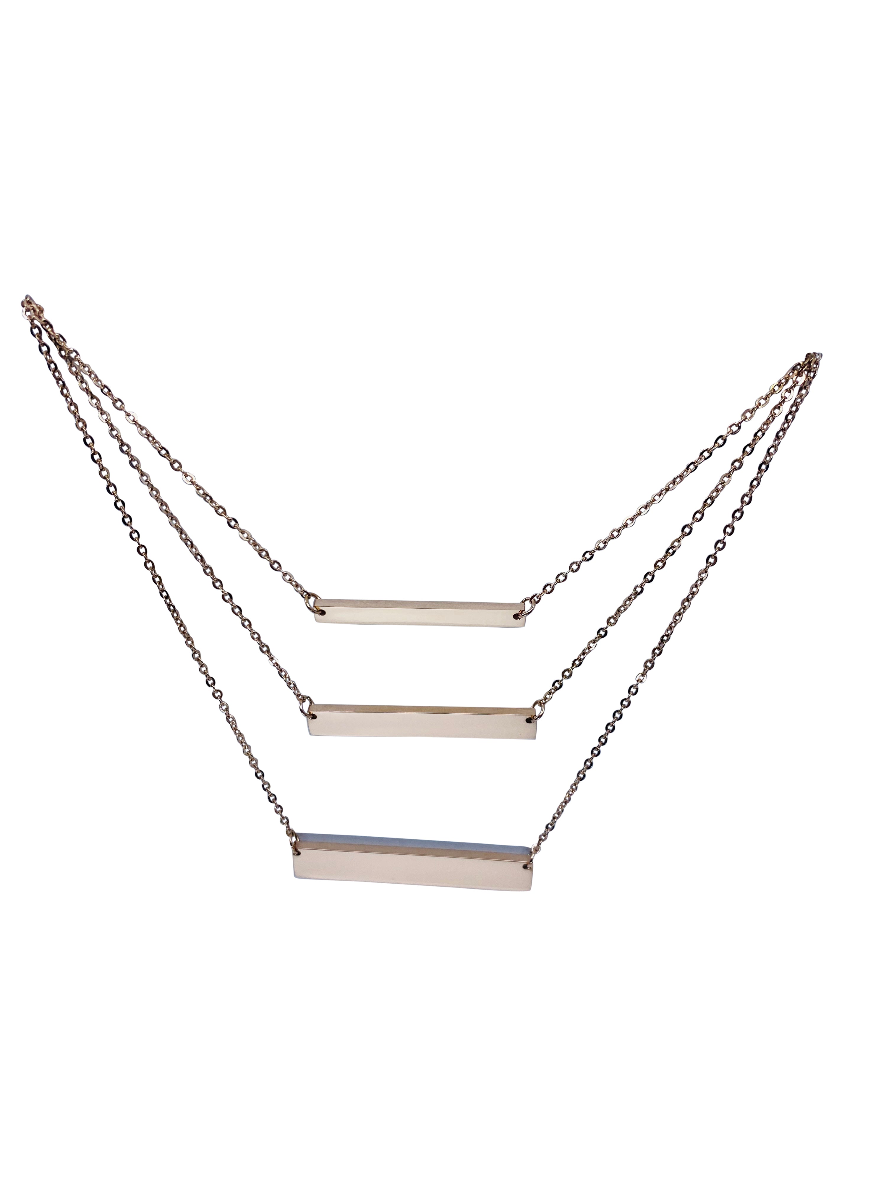 Personalized Necklace | Rose Gold | Stainless Steel