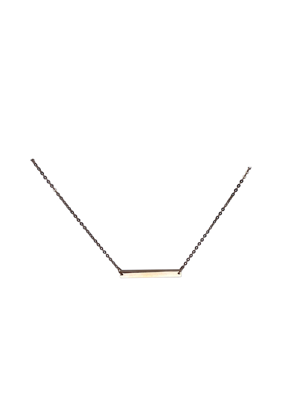 Personalized Necklace | Rose Gold | Stainless Steel