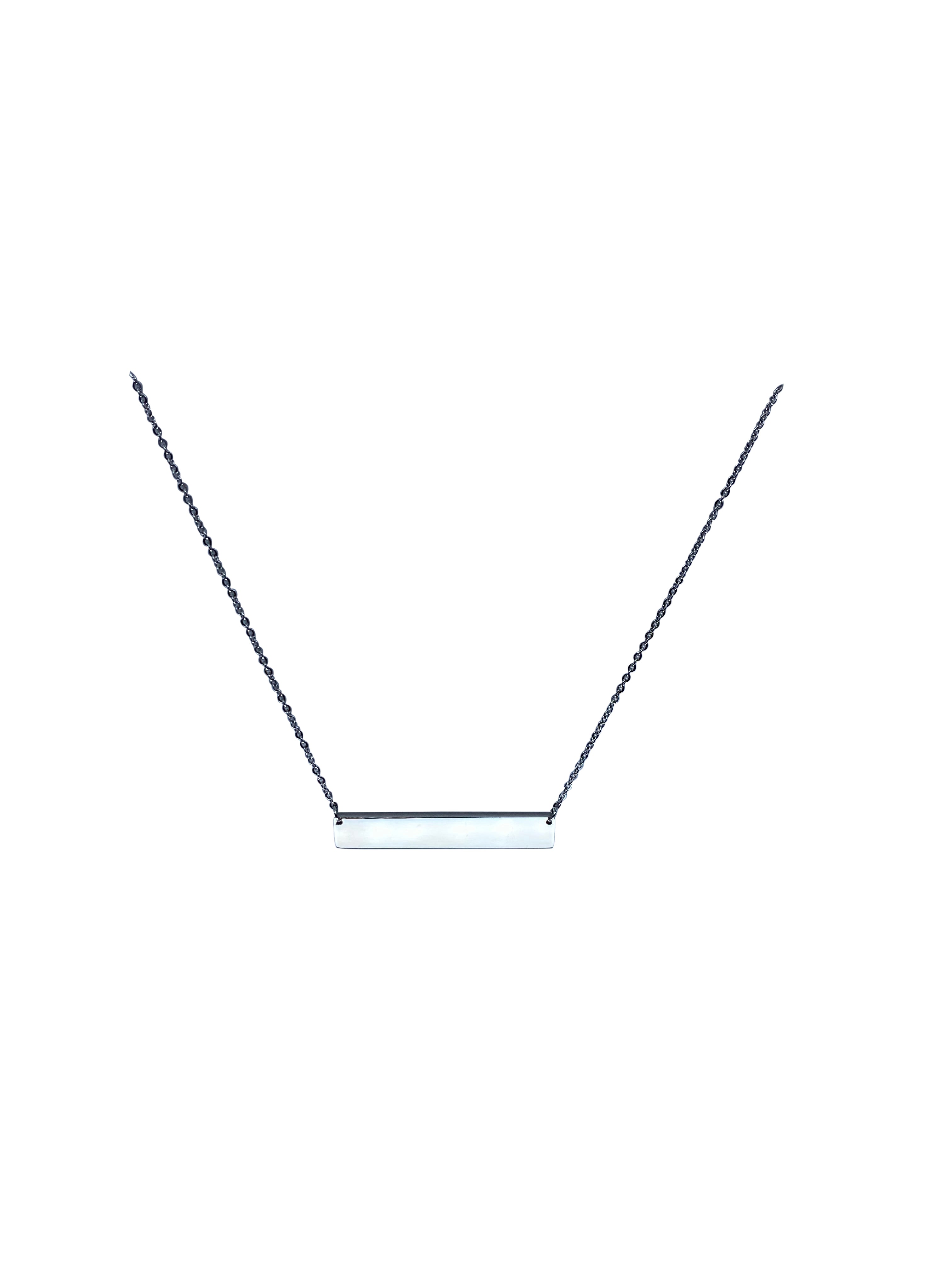 Personalized Necklace | Silver | Stainless Steel