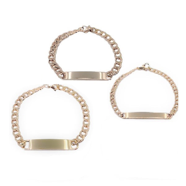 Personalized Bracelet | Rose Gold | Stainless Steel