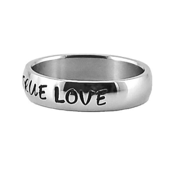Custom Name Ring | Shiny Finish | Thin Band