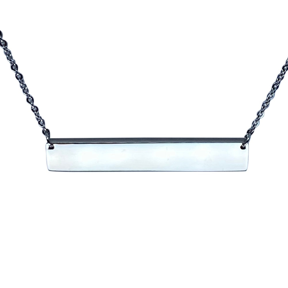 Personalized Necklace | Silver | Stainless Steel