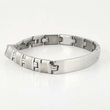 Load image into Gallery viewer, Stainless Steel Engravable Bracelet | Smooth Link Bracelet | L-21cm W-7.5mm | Adult Men Women