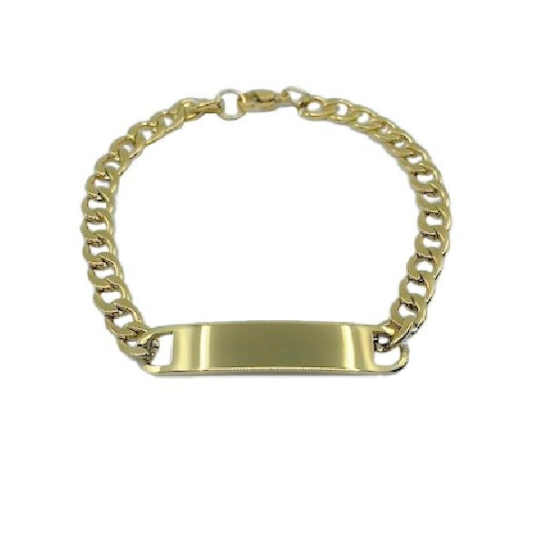 Personalized Bracelet Gold Stainless Steel – My Name Rings