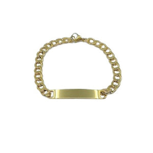 Personalized Bracelet | Gold | Stainless Steel